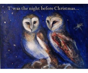 Individual Handmade Card - T'was the night before Christmas... Card Design